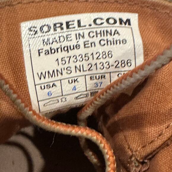 Sorel Women's Out n About Duck Boots sz 6 Leather Waterproof Boots - Picture 7 of 8